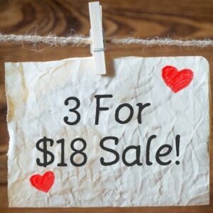 🔴 3 / $18 Sale! Shop my closet now for brand name clothes & deals!